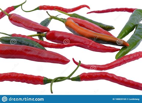 Fresh Red And Green Chili Stock Image Image Of Healthy 188820165