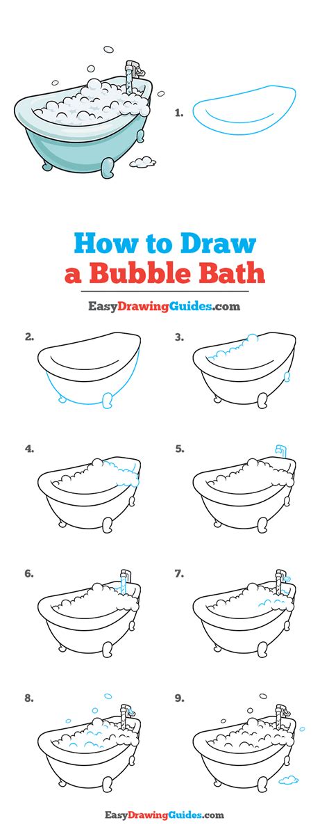 how to draw a bubble bath really easy drawing tutorial drawing tutorial easy bubble drawing