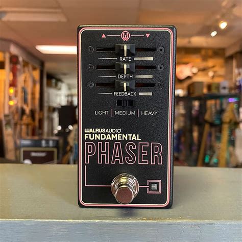 Walrus Fundamental Series Phaser Reverb UK