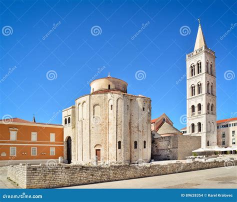 Church Of St Donatus In Zadar Stock Photo Image Of Exterior