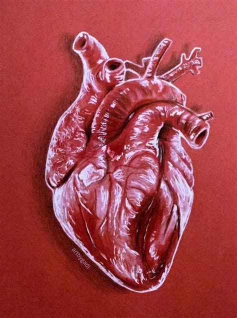 Human Heart By Art By Gadi 2020 Human Heart Muse Art Art