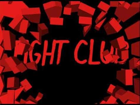 They thought the story was about how men should be able to take out their aggression however and whenever they want. How To Start A Fight Club - YouTube