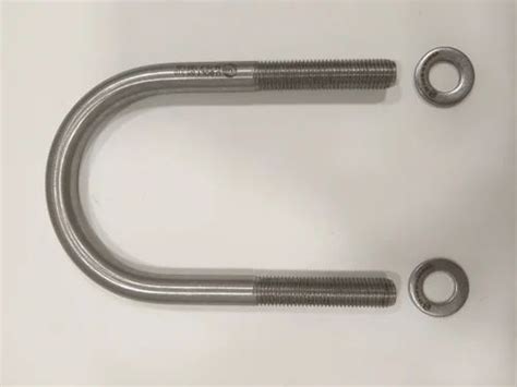 u shape stainless steel u bolts for industrial grade ss 304 at rs 70 piece in mumbai