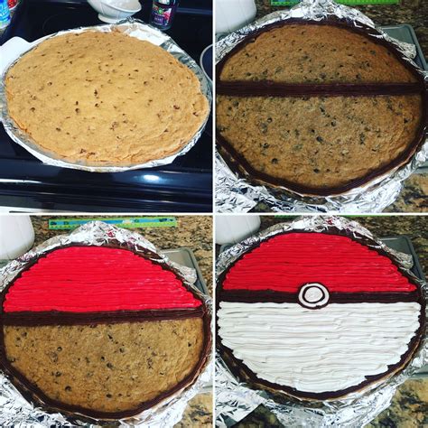 Diy Cookie Cake Gluten Free Pokémon 325 Degrees X 20 Minutes Pokemon