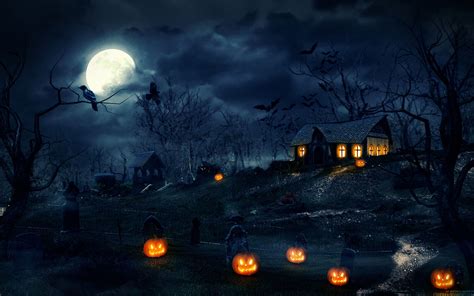 scary halloween backgrounds wallpaper collection  designbolts