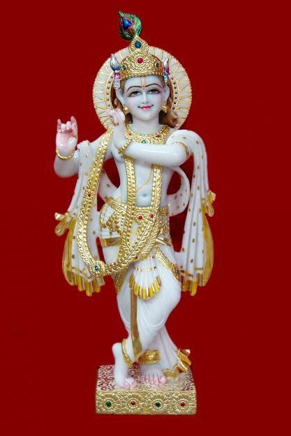 hindu marble lord krishna moorti size min 12 inch to 150 inch rs 2000 inch id 3774483362