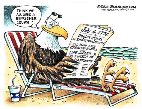Happy Independence Day Political Cartoons Orange County Register