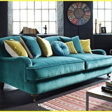 30 Popular Velvet Sofa Designs Ideas For Living Room Trendecors
