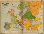 Europe 1490 Historical Map - Europe • mappery