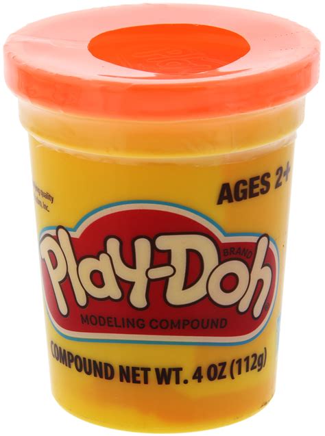 Buy Play Doh Single Tub Neon Orange At Mighty Ape Australia