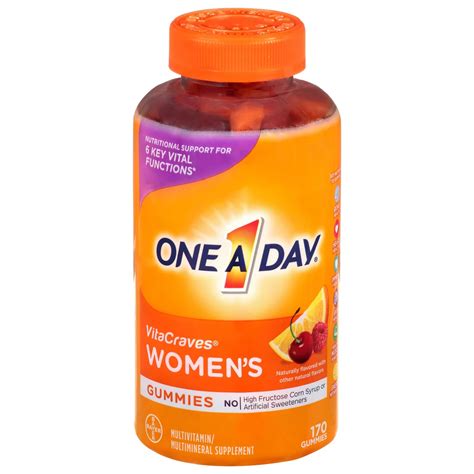 One A Day VitaCraves Women S Multi Gummies Shop Multivitamins At H E B