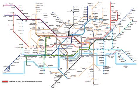 Transport For London Releases Tube Map For People With Claustrophobia