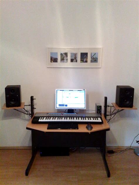 I can't say enough about sound construction & supply! My music production workspace 1. | The music production desk… | Flickr