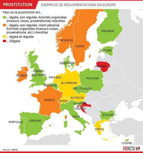 Prostitution quels modèles juridiques en Europe