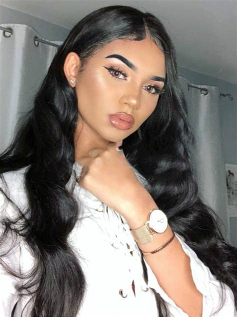 Another great thing about this look is that it's so versatile! Textured long water wavy black hair 100% human hair wigs ...