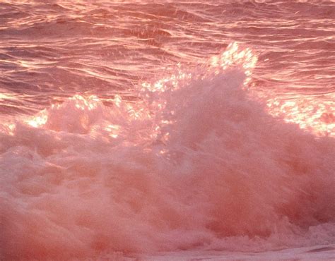 Pink Waves Rose Gold Aesthetic Orange Aesthetic Pastel Pink Aesthetic