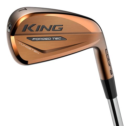 Cobra King Forged Tec Copper Finish Irons Golfonline