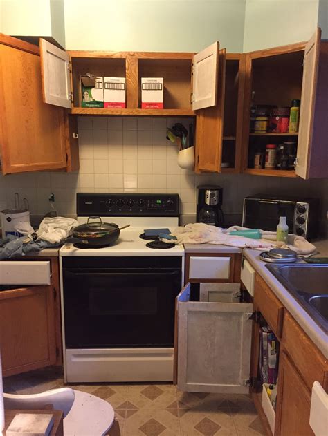 This Is What A 100 Kitchen Makeover Looks Like Rental Kitchen