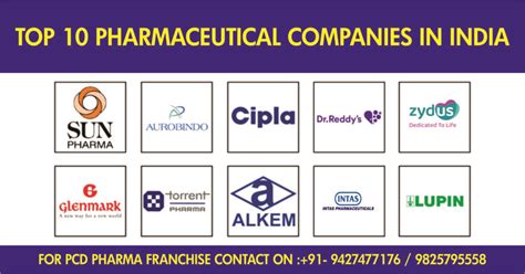 Top Pharmaceutical Companies In India