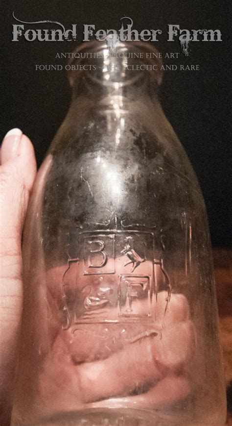 1952 Biltmore Dairy Antique One Pint Milk Bottle Glass Jar