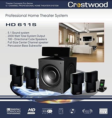 Video Review Crestwood Professional Home Theater System Boomsbeat