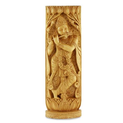 World Menagerie Jayden Lee Hindu Romance Kadam Wood Sculpture Wayfair
