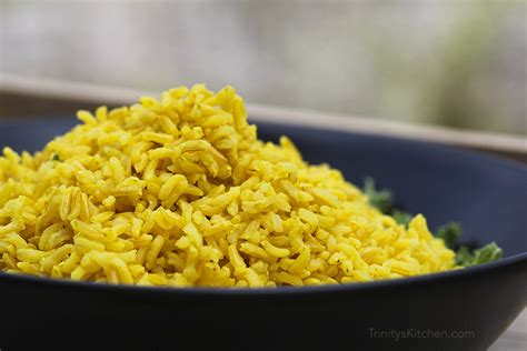 It's seriously simple and only requires three ingredients: How to make perfect yellow rice with turmeric and brown ...
