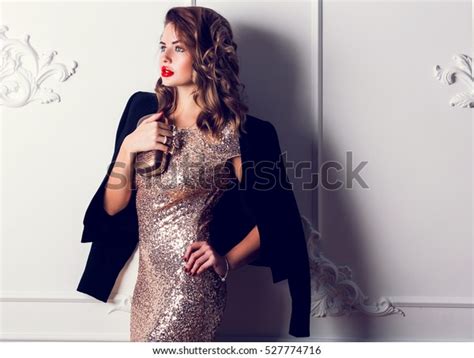 Close Up Portret Van Elegante Luxe Stockfoto Shutterstock