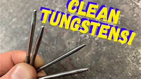 Tig Welding Electrodes Clean Your Tig Welding Tungsten Electrodes