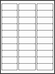 Select print, or new document to edit, save and print later. 8 Word Template Labels 30 Per Sheet - SampleTemplatess - SampleTemplatess