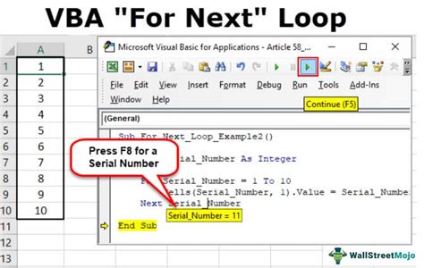 Vba For Next Guide To Use Excel Vba For Next Statement