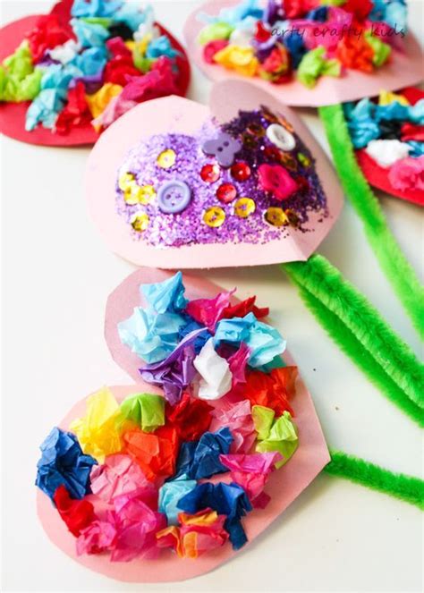 60 Amazing Diy Valentines Day Crafts For Kids Design Ideas