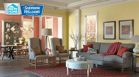 Hgtv Home By Sherwin Williams Softer Side Interiors By Color