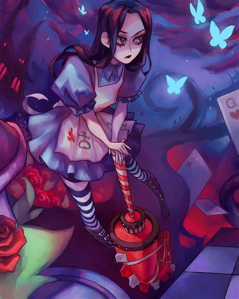 alice in wonderland artwork dark alice in wonderland alice madness returns alice liddell