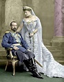 Grand Duke Michael Mikhailovich of Russia (1861–1929) and his spouse ...