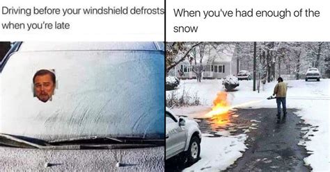 25 Funny Snow Memes To Melt Away Your Winter Blues