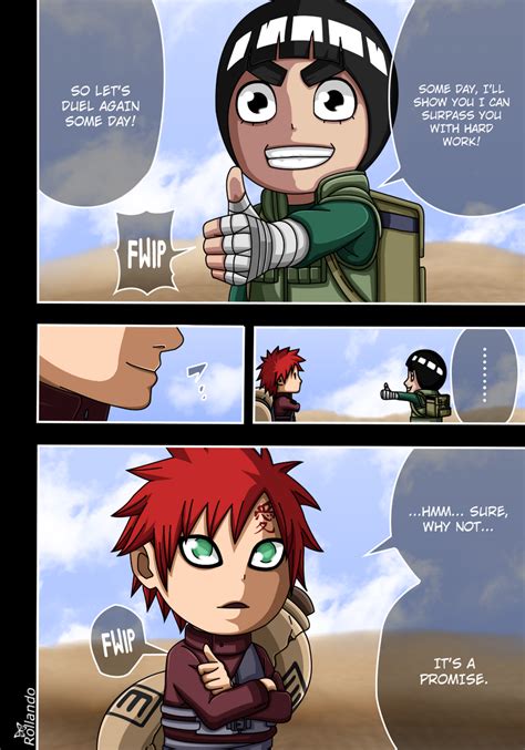 Springtime Of The Youth 7 Lee And Gaara By Rollando35 On Deviantart