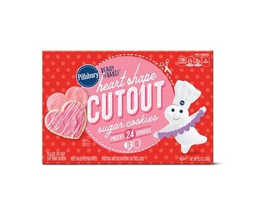 Sorry chocolate — this is the better edible gift. Pillsbury Valentine's Day Cookie Dough | ALDI US