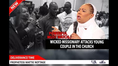 Wicked Missionary Attacks Young Couple In Church