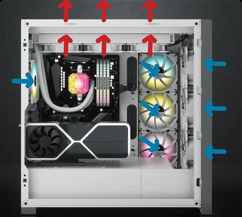 Corsair 5000d Airflow Case Fan Placementairflow Question Rbuildapc