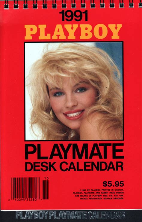 Playboy Playmate Desk Calendar 1991 1991 Playboy Desk Calendar