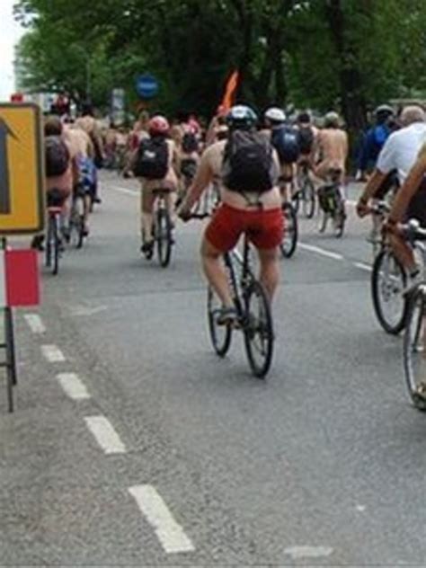 Brighton Nude Cyclists Ignore Police Advice To Cover Intimate Areas