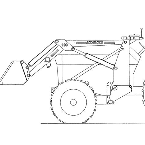 Front End Loader Drawing At Getdrawings Free Download