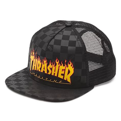 Vans X Thrasher Trucker Hat Shop At Vans