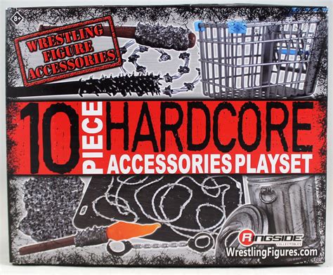 Buy Piece Hardcore Accessories Playset Ringside Exclusive For Wwe Toy Wrestling Action