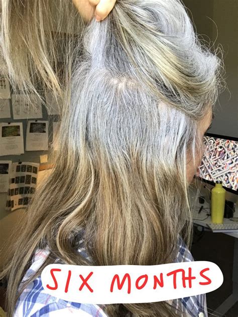 This Popular Gray Hair Transition Story Will Inspire You Gray Hair Growing Out Grey Hair