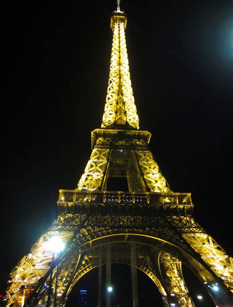 Climbing The Eiffel Tower At Night Perthgirlparis