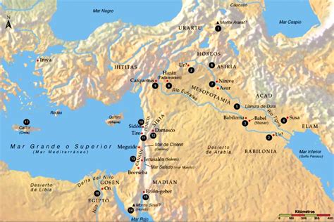 Israel Mapa Antiguo Testamento Rama Mapa Y Ubicacion Geografica No