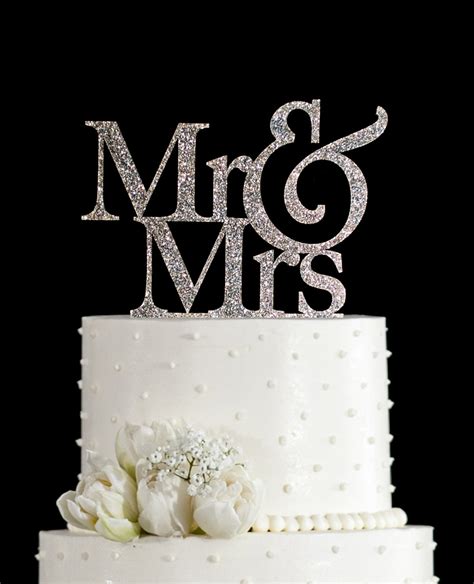 Wedding Cake Toppers Mr And Mrs