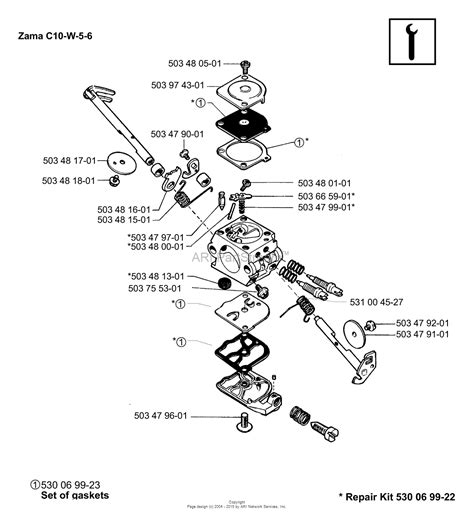 Husqvarna 136 2001 09 Parts Diagram For Zama Carb Parts
